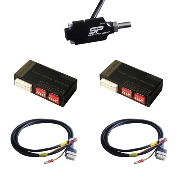 EQS PVL Quickshifter Kit with Compression Sensor for 2T/4T Twin-Cylinder Carburetor Engines