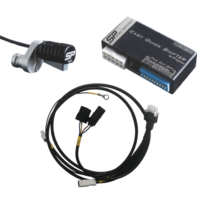 EQS DTI Quickshifter Kit with Toe Peg Sensor for 1/2-cylinder injection engines