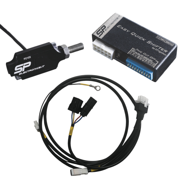 EQS DTI Quickshifter Kit with Traction Sensor for 1/2-cylinder Injection Engines