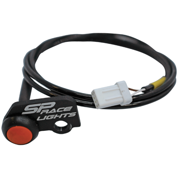 Handlebar button for activating the Racelights device