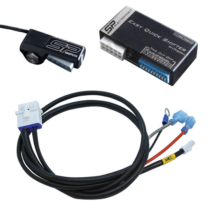 Kit Cambio Elettronico modello EQS CDI con sensore OffRoad per motore Monocilindro a Carburatore 2T/4T