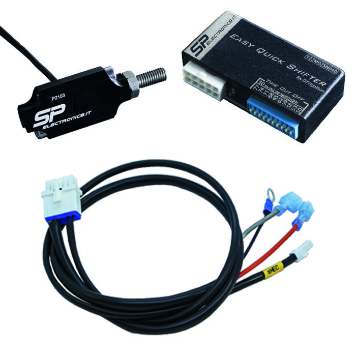 Kit Cambio Elettronico modello EQS DTI con sensore a Trazione per motori ad Iniezione 1/2 cilindri