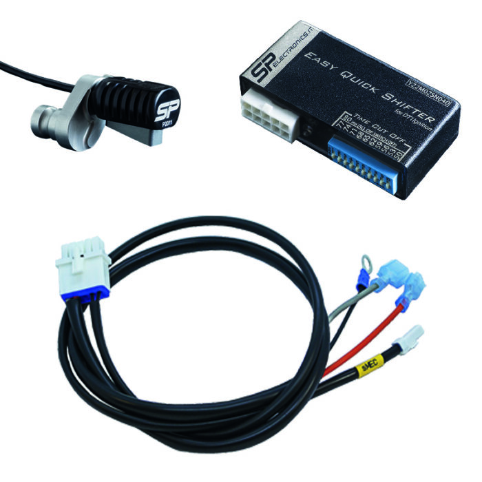 Kit Cambio Elettronico modello EQS DTI con sensore Nottolino per motori ad iniezione 1/2 cilindri