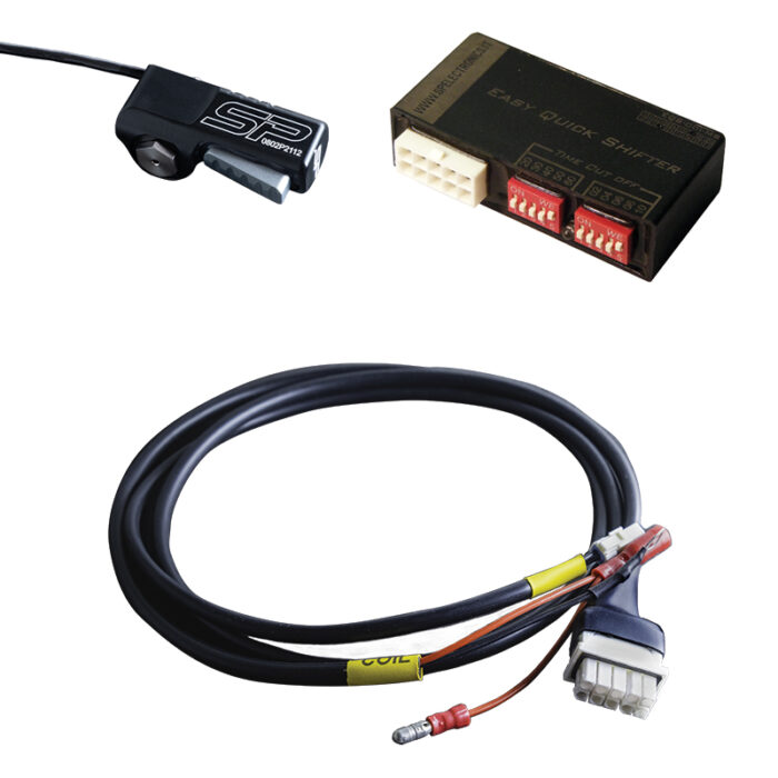 Kit Cambio Elettronico modello EQS PVL con sensore OffRoad per motore Monocilindro a Carburatore 2T/4T