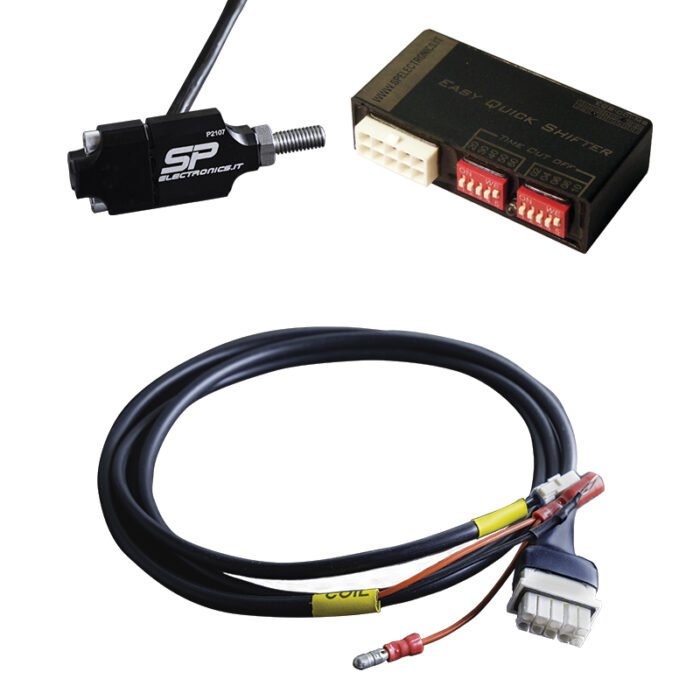 Kit Cambio Elettronico modello EQS PVL con sensore a Compressione per motore Monocilindro a Carburatore 2T/4T