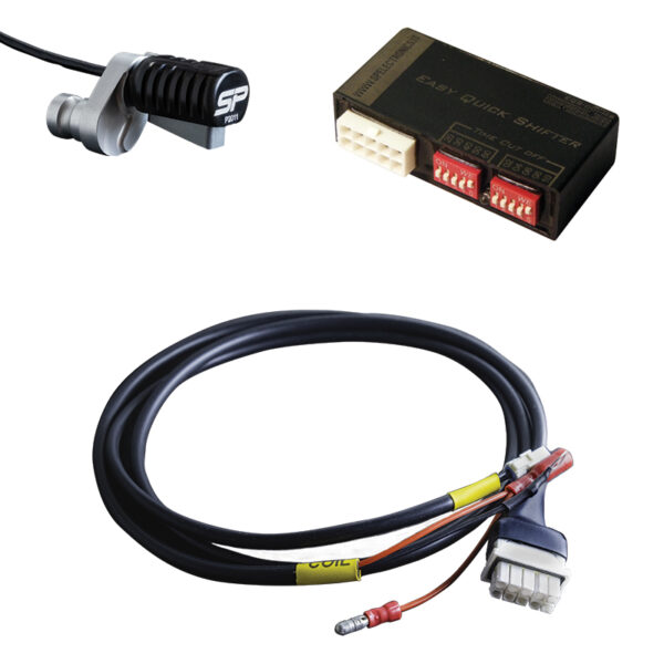 Kit Cambio Elettronico modello EQS PVL con sensore Nottolino per motore Monocilindro a Carburatore 2T/4T