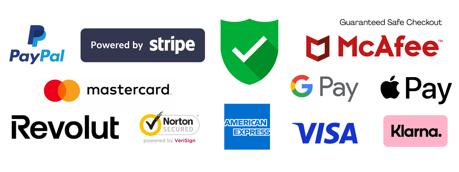Guarantee & safe checkout