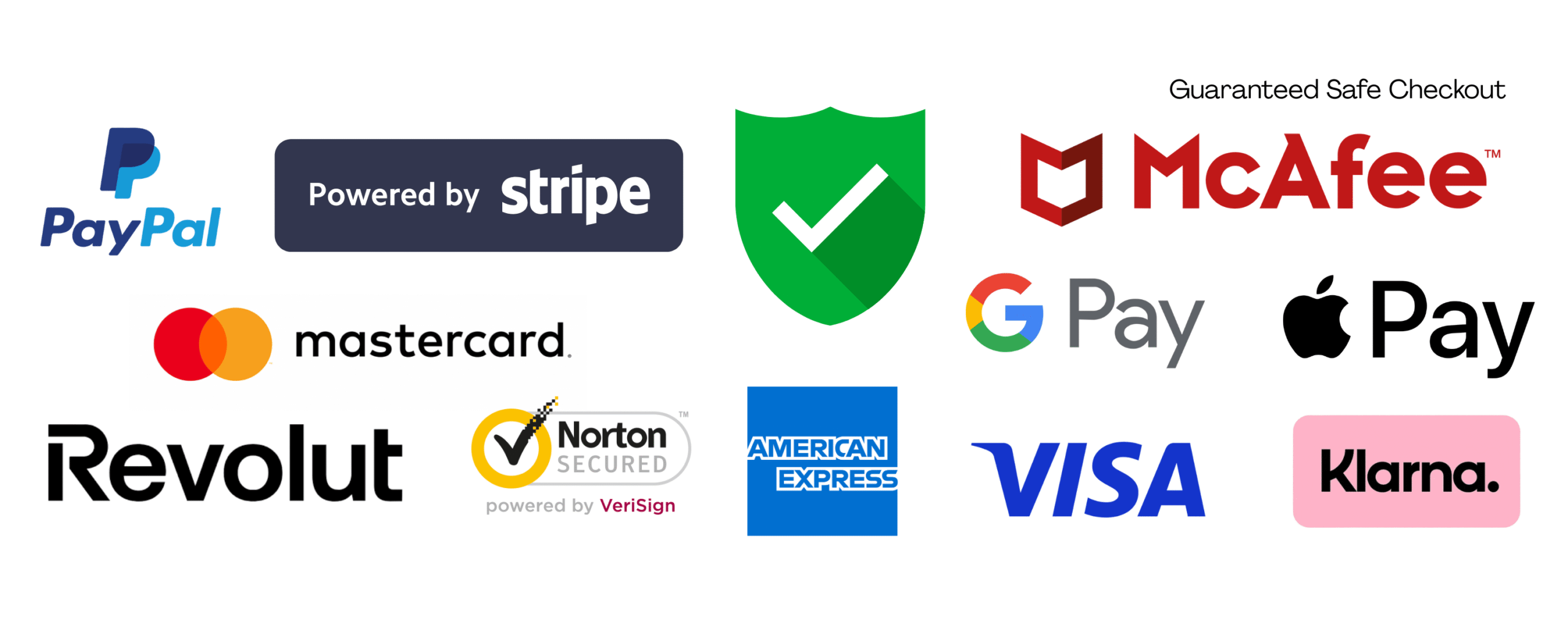 Guarantee & safe checkout